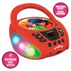 Svetleči Bluetooth CD predvajalnik - Miraculous: Zgodbe Ladybug in Cat Noir