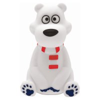 Luz nocturna de diseño 3D de Oso Polar 13 cm