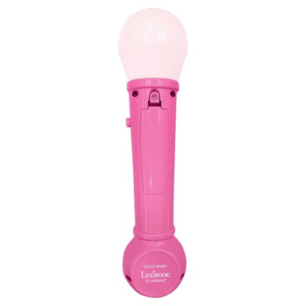 Microfon luminos Barbie cu melodii