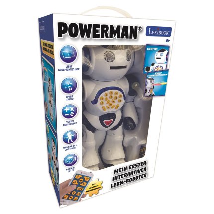 Talking Robot Powerman (German Version)