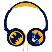 Skládací drátová sluchátka - Batman