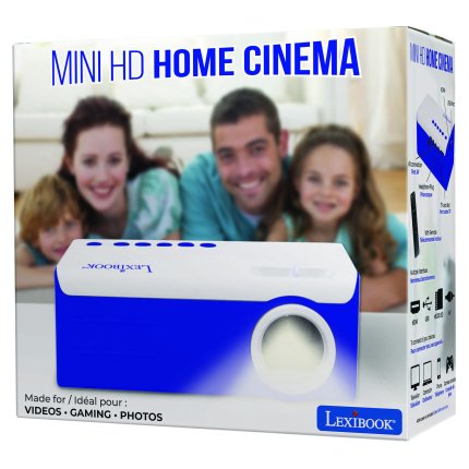 Mini domácí kino - projektor pro filmy, hry a fotografie