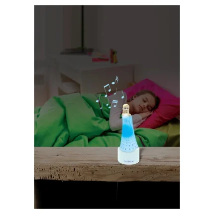 Noční světlo s reproduktorem Elsa - Ledové království