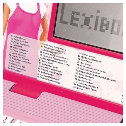 Deutsch-Englisches Lern-Notebook Barbie