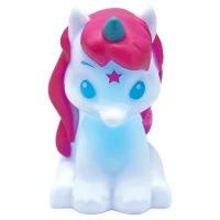 3D dizajnové nočné svetlo 13 cm - Jednorožec