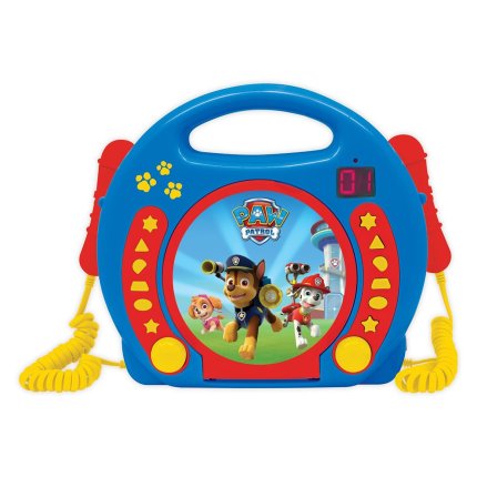 Prenosni CD predvajalnik z 2 mikrofonama - Tačke na patrulji