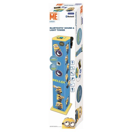 Powerful Tower Wireless Speaker with Microphone Minions