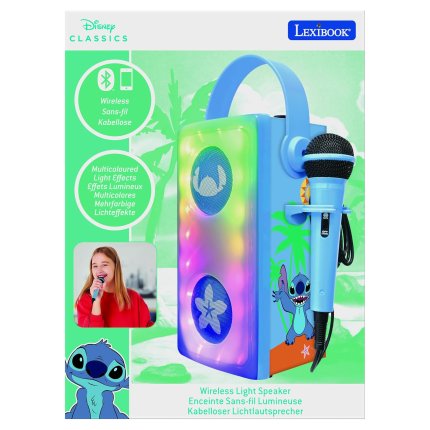Kabelloser leuchtender Lautsprecher mit Mikrofon - Disney Stitch