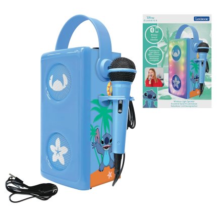 Kabelloser leuchtender Lautsprecher mit Mikrofon - Disney Stitch
