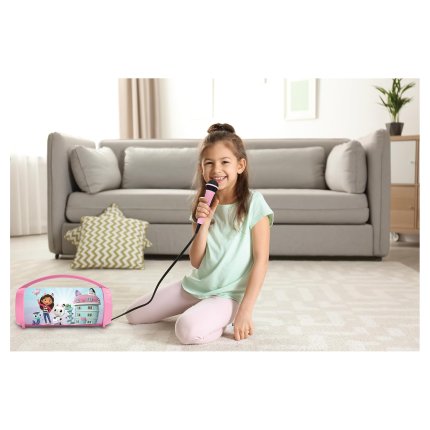 Boombox Speaker with Microphone Gabby's Dollhouse