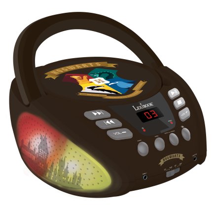 Bluetooth CD Player with Lights - Harry Potter