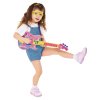 Elektronische Gitarre mit Brille Barbie