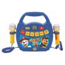 Leuchtender digitaler Karaoke-Player mit 2 Mikrofonen Paw Patrol – Helfer auf vier Pfoten