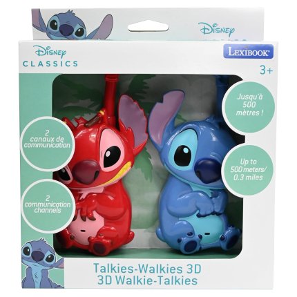 3D krótkofalówki o zasięgu 500 metrów Disney Stitch