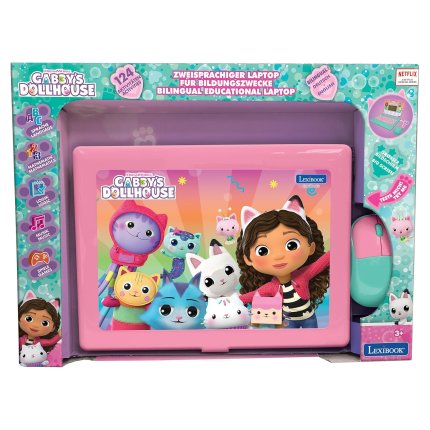 Deutsch-englisches Lern-Notebook Gabbys Puppenhaus