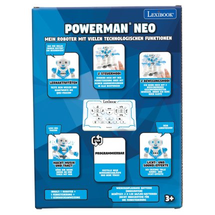 Tanzender programmierbarer Roboter POWERMAN® Neo (Deutsche Version)