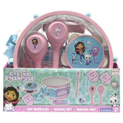 Hudební sada 7 ks - Gábinin kouzelný domek