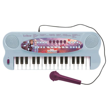 Elektronisches Keyboard mit Mikrofon Die Eiskönigin – Völlig unverfroren – 32 Tasten