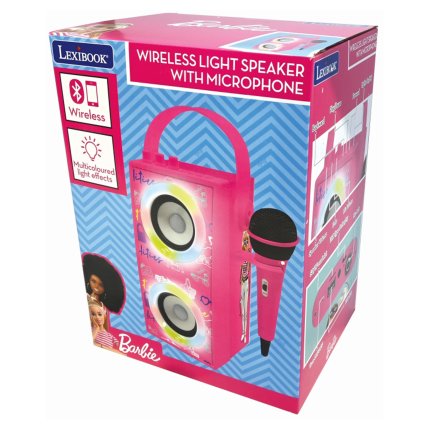 Draagbare luidspreker met microfoon Barbie