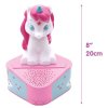 Lautsprecher mit leuchtender Einhorn-Figur