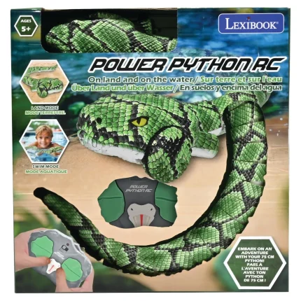 Obojživelný had s bezdrôtovým diaľkovým ovládaním