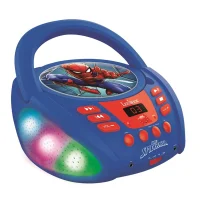 Svítící Bluetooth CD přehrávač - Spider-Man