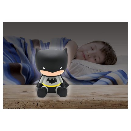 Dizajnové nočné svetlo LED 3D Batman 13 cm