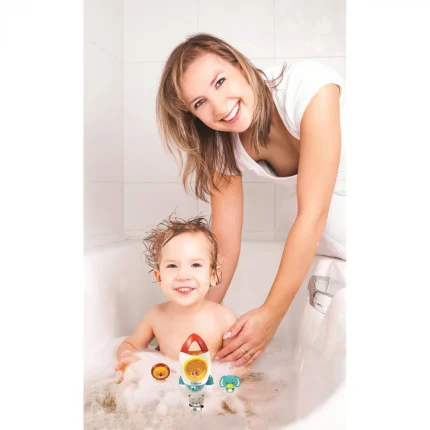 Kosmická raketa do vany se 3 zvířátky