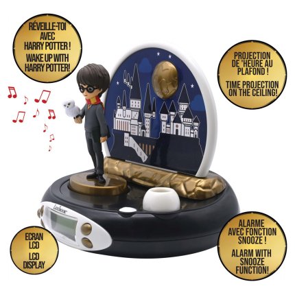 3D Projector Alarm Clock - Harry Potter