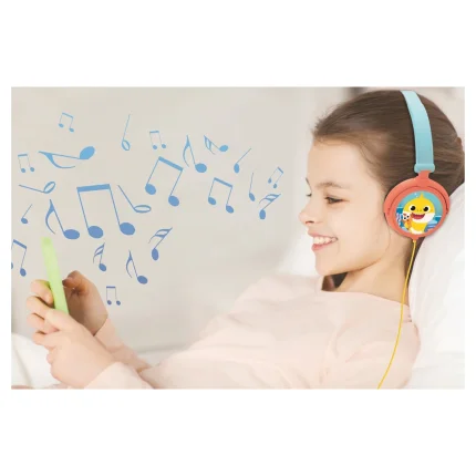 Skladacie drôtové slúchadlá - Baby Shark