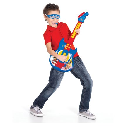 Električna gitara s naočalama Psići u ophodnji