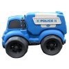 Camionette della polizia e dei pompieri in bioplastica 10 cm