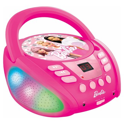 Leuchtender Bluetooth CD-Player Barbie