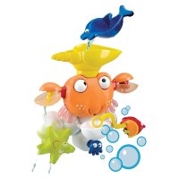 Speelgoed voor in bad in de vorm van een krab