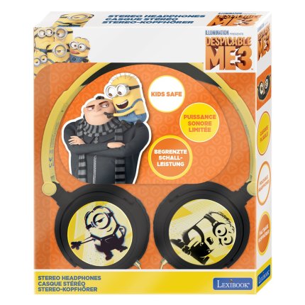 Faltbarer kabelgebundener Kopfhörer Minions