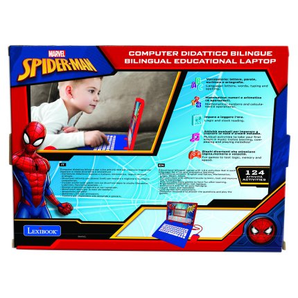 Notebook educativo italiano-inglese Spider-Man