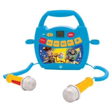Toy Story Karaoke Digital Player with 2 microphones