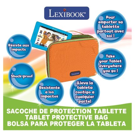 Custodia protettiva per console e tablet fino a 10"