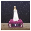 Budilica s noćnim 3D svjetlom Snježno kraljevstvo Elsa