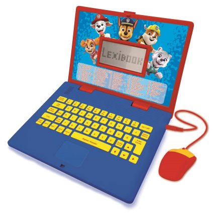 Francouzsko-anglický vzdělávací notebook - Tlapková patrola