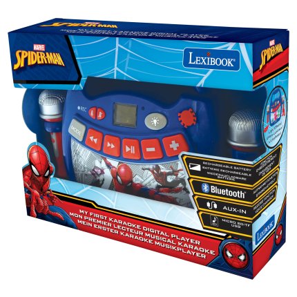 Karaoke digitálny prehrávač svietiaci Spider-Man