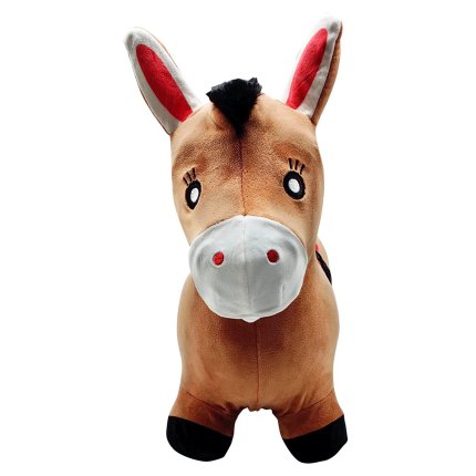 Inflatable jumping Plush Horse