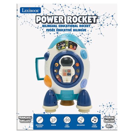 French-English Interactive Rocket Jupiter with Star Projector