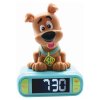 Alarm Clock with Scooby-Doo 3D Night Light