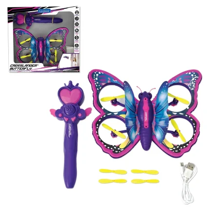 Lietajúci motýľ s ovládaním gestami Crosslander Butterfly