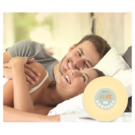 Sveglia Decotech con simulazione dell'alba