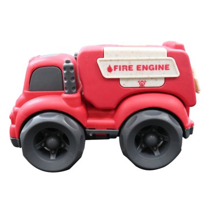 Politie- en brandweerauto van Bio Toys 18 cm