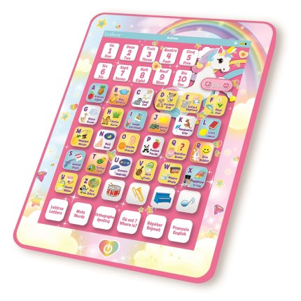 Französisch-Englisches Lern-Tablet Einhorn