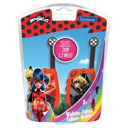 Digitale Funkgeräte mit einer Reichweite von bis zu 2 km Miraculous: Ladybug & Cat Noir
