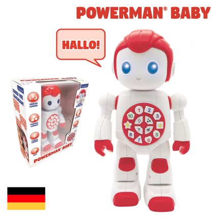 Talking Robot Powerman Baby (German Version)